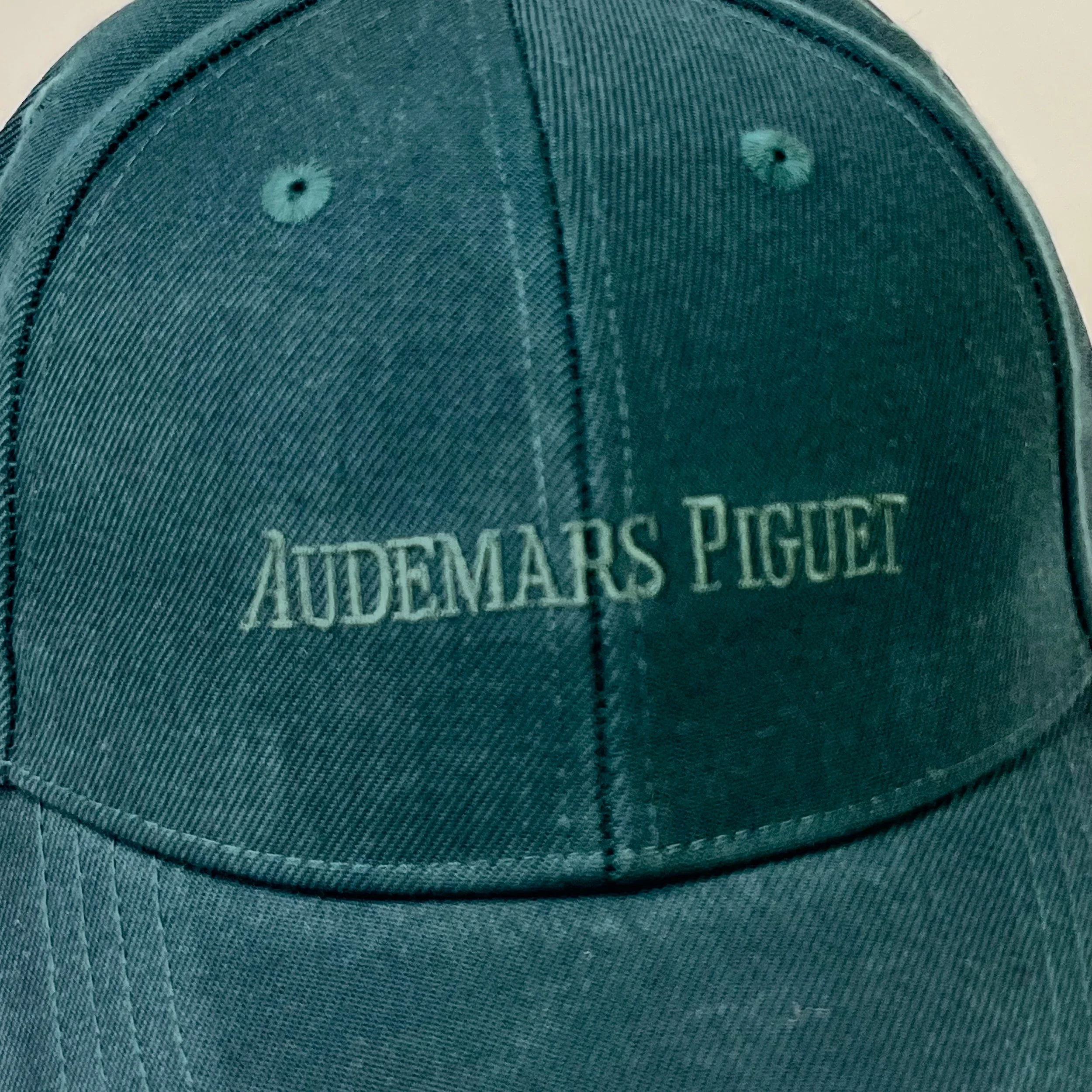 Audemars Piguet x Varsity Beige Linen Baseball Cap – AP Logo